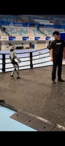 Robort is a fighter 😅