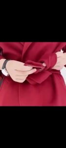 Tie a jacket belt 😍